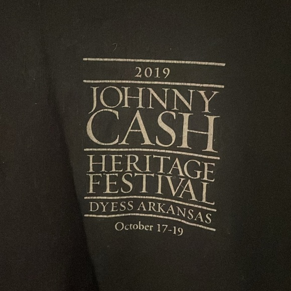 JOHNNY CASH HERITAGE FESTIVAL 2019 TEE - Picture 2 of 4